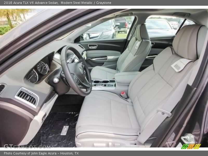 Front Seat of 2018 TLX V6 Advance Sedan