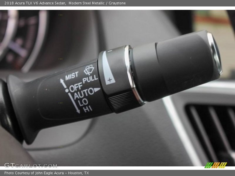 Controls of 2018 TLX V6 Advance Sedan