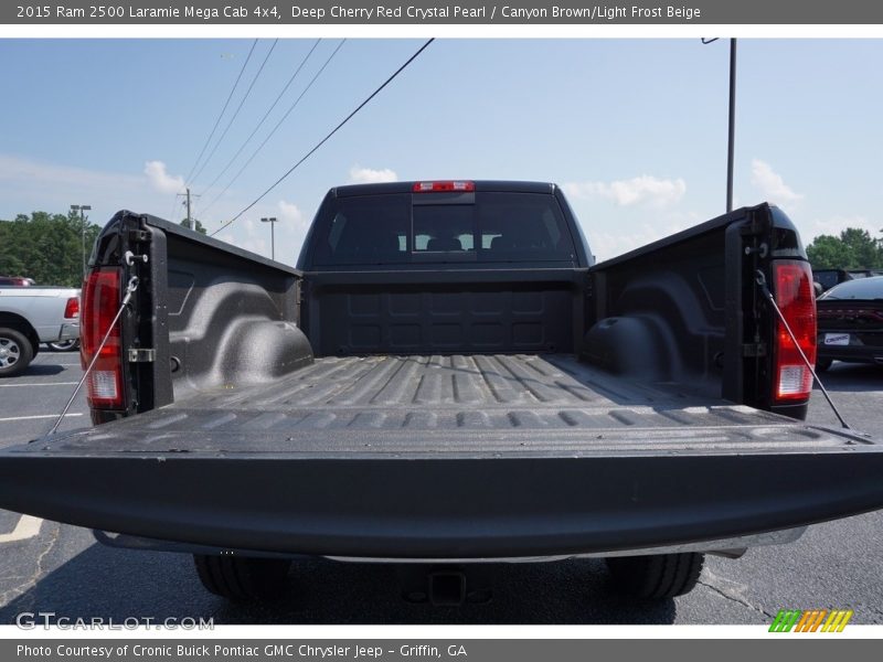 Deep Cherry Red Crystal Pearl / Canyon Brown/Light Frost Beige 2015 Ram 2500 Laramie Mega Cab 4x4