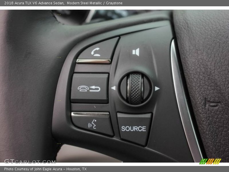 Controls of 2018 TLX V6 Advance Sedan