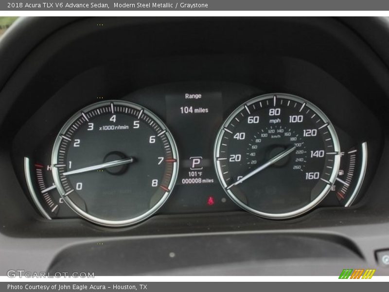  2018 TLX V6 Advance Sedan V6 Advance Sedan Gauges