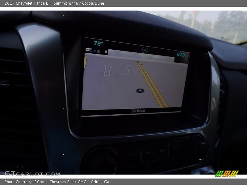 Summit White / Cocoa/Dune 2017 Chevrolet Tahoe LT