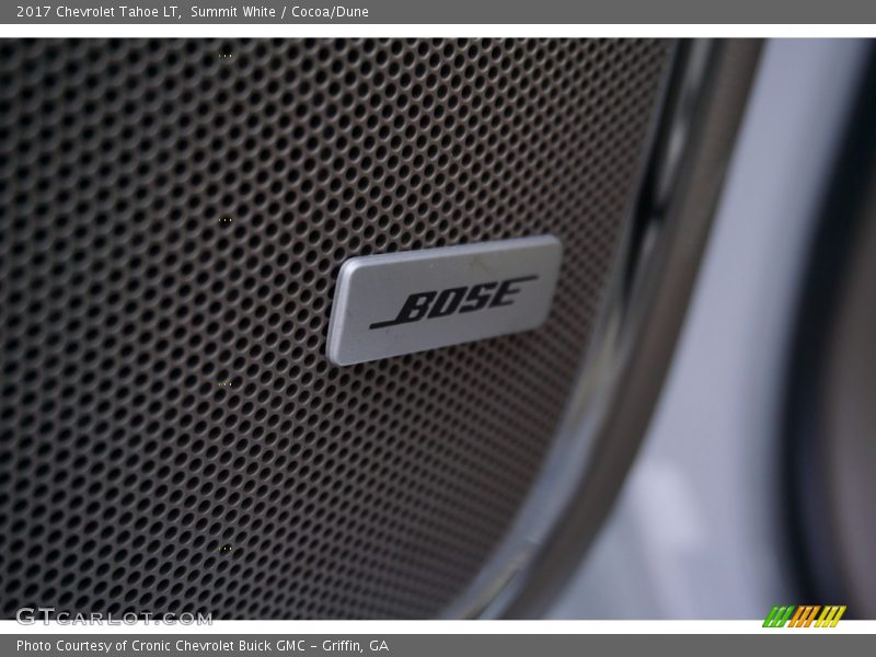 Summit White / Cocoa/Dune 2017 Chevrolet Tahoe LT