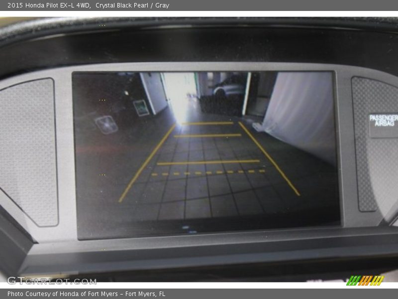 Crystal Black Pearl / Gray 2015 Honda Pilot EX-L 4WD
