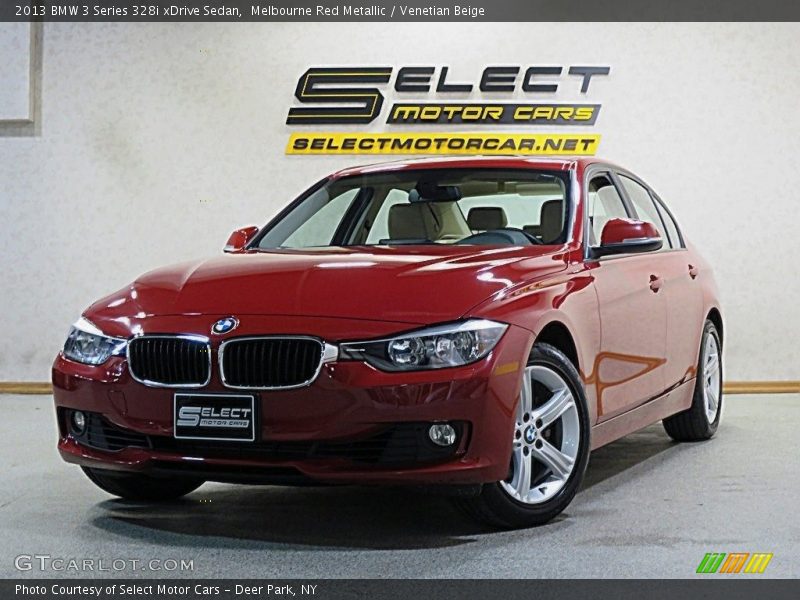 Melbourne Red Metallic / Venetian Beige 2013 BMW 3 Series 328i xDrive Sedan