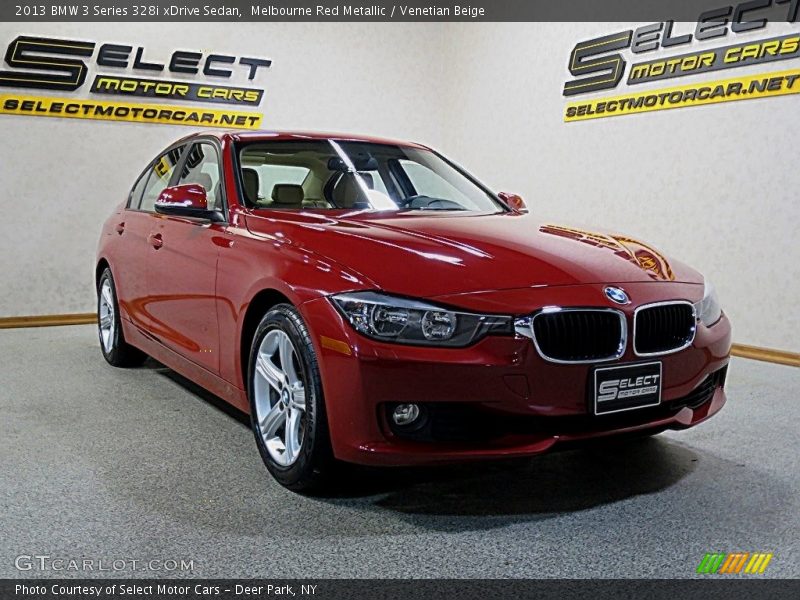 Melbourne Red Metallic / Venetian Beige 2013 BMW 3 Series 328i xDrive Sedan