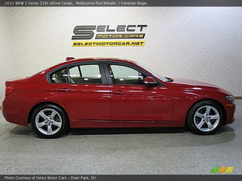 Melbourne Red Metallic / Venetian Beige 2013 BMW 3 Series 328i xDrive Sedan