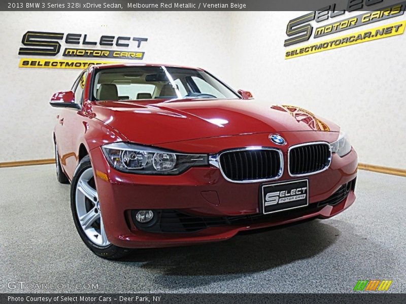 Melbourne Red Metallic / Venetian Beige 2013 BMW 3 Series 328i xDrive Sedan