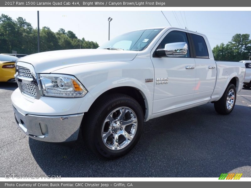 Front 3/4 View of 2017 1500 Laramie Quad Cab 4x4