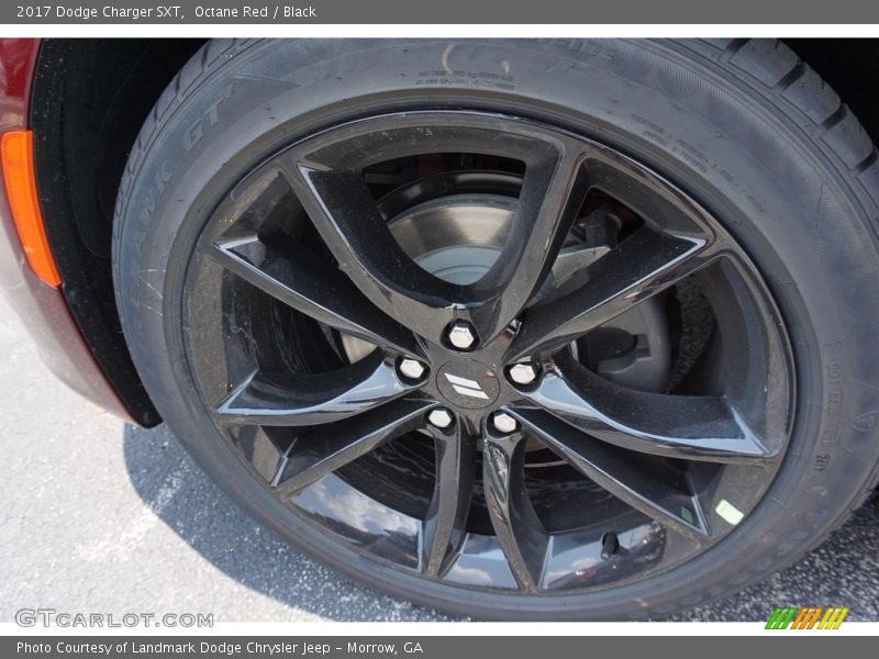Octane Red / Black 2017 Dodge Charger SXT