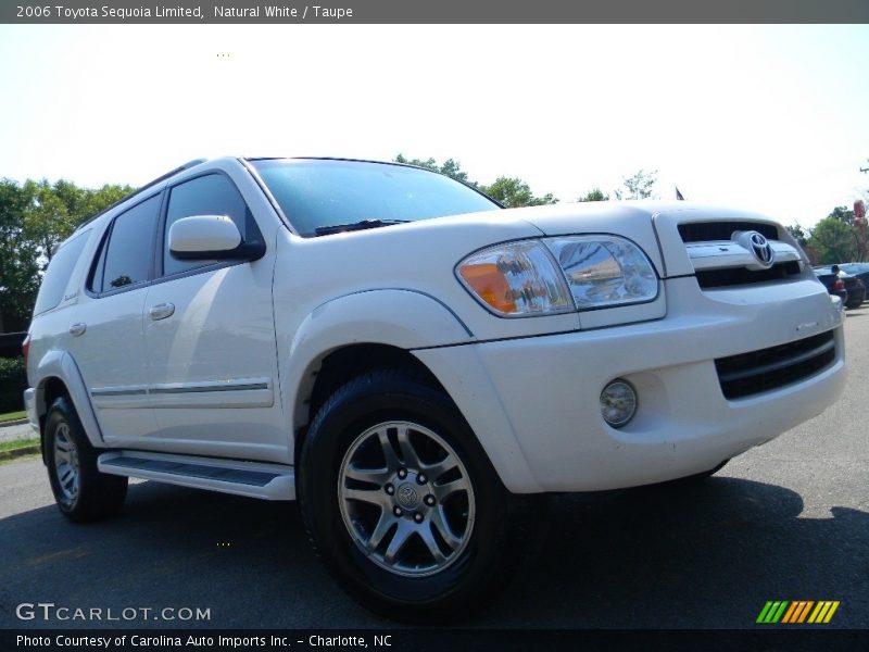 Natural White / Taupe 2006 Toyota Sequoia Limited