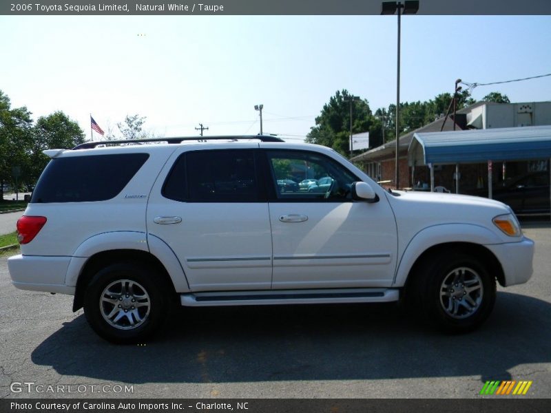 Natural White / Taupe 2006 Toyota Sequoia Limited