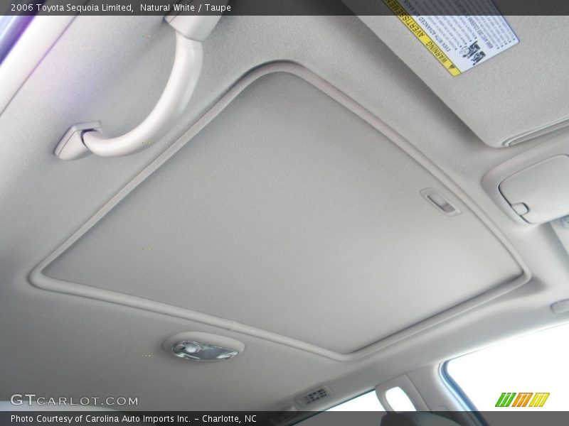 Natural White / Taupe 2006 Toyota Sequoia Limited