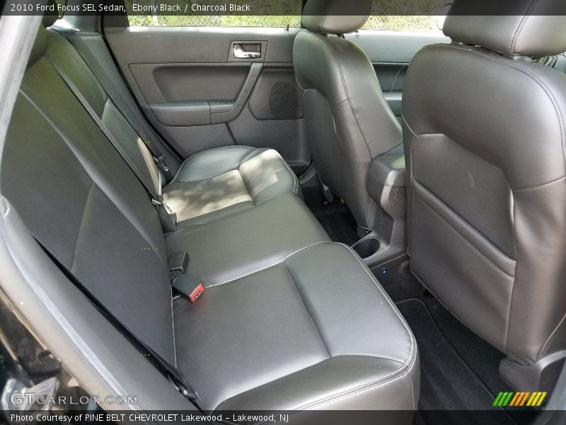 Ebony Black / Charcoal Black 2010 Ford Focus SEL Sedan