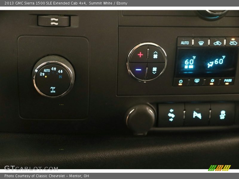 Summit White / Ebony 2013 GMC Sierra 1500 SLE Extended Cab 4x4