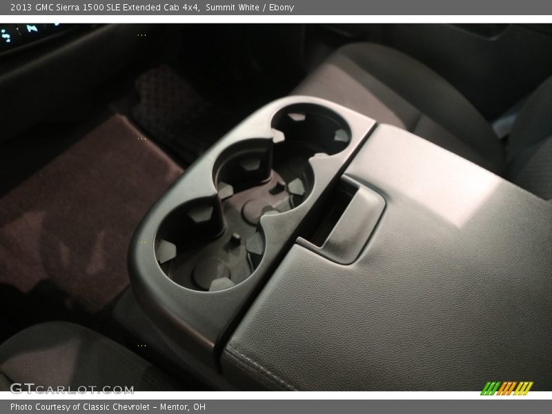 Summit White / Ebony 2013 GMC Sierra 1500 SLE Extended Cab 4x4