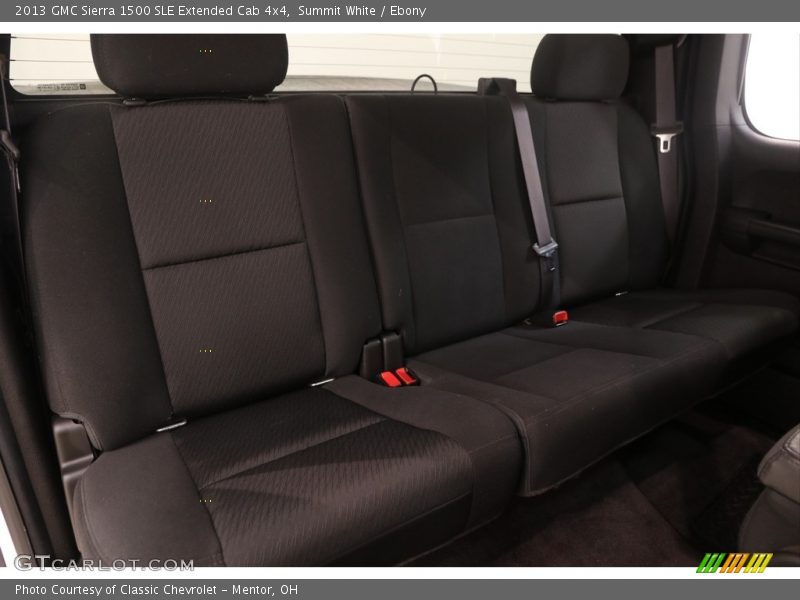 Summit White / Ebony 2013 GMC Sierra 1500 SLE Extended Cab 4x4