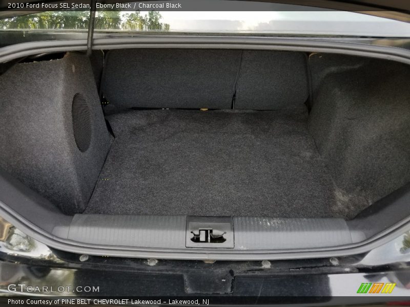 Ebony Black / Charcoal Black 2010 Ford Focus SEL Sedan