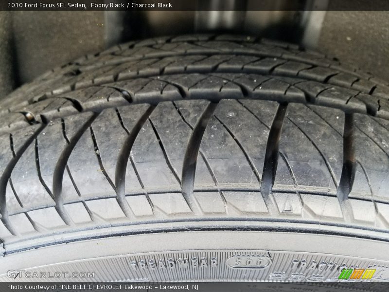 Ebony Black / Charcoal Black 2010 Ford Focus SEL Sedan