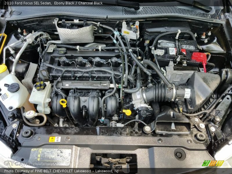Ebony Black / Charcoal Black 2010 Ford Focus SEL Sedan