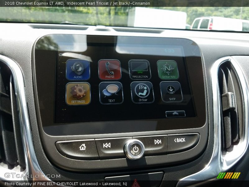 Iridescent Pearl Tricoat / Jet Black/­Cinnamon 2018 Chevrolet Equinox LT AWD