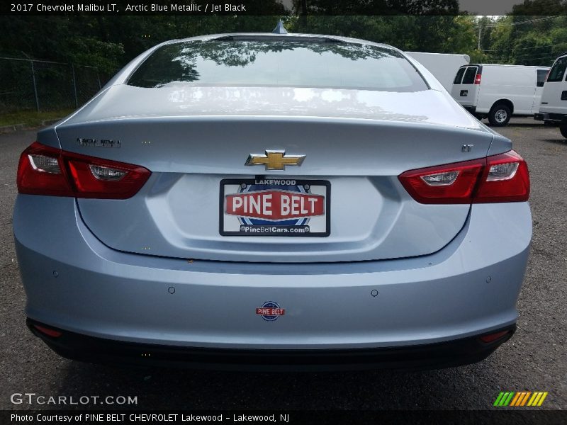 Arctic Blue Metallic / Jet Black 2017 Chevrolet Malibu LT