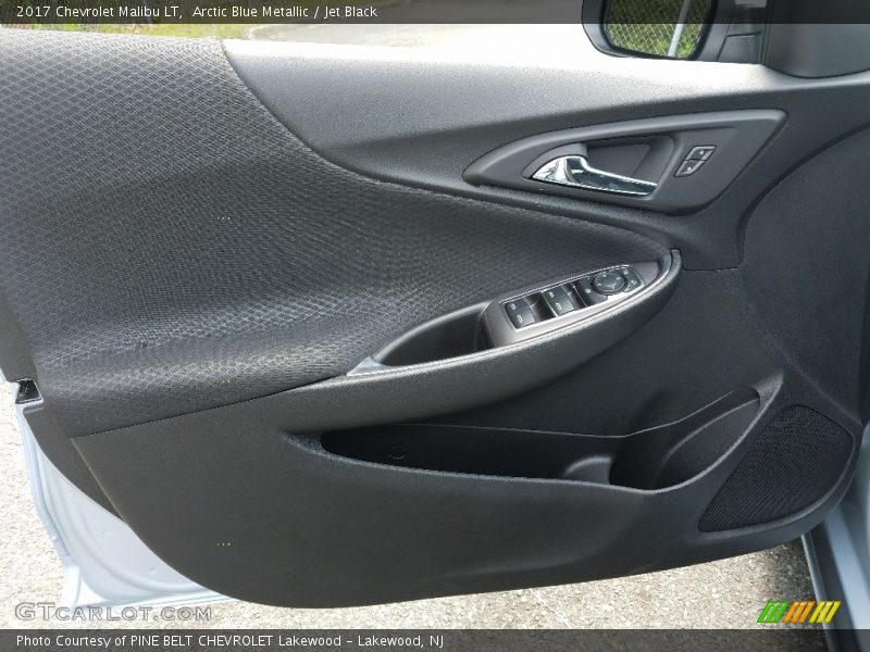 Arctic Blue Metallic / Jet Black 2017 Chevrolet Malibu LT