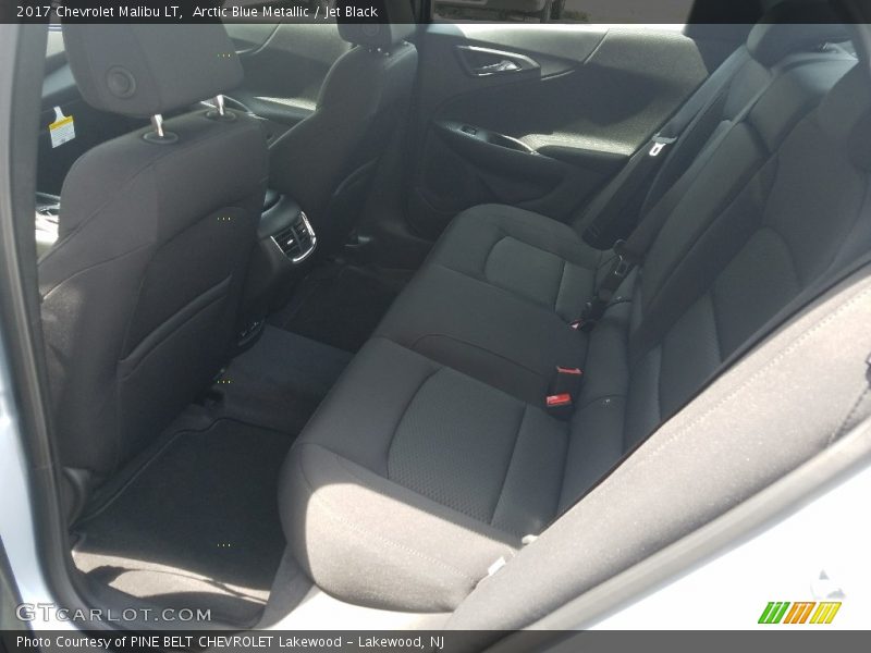 Arctic Blue Metallic / Jet Black 2017 Chevrolet Malibu LT
