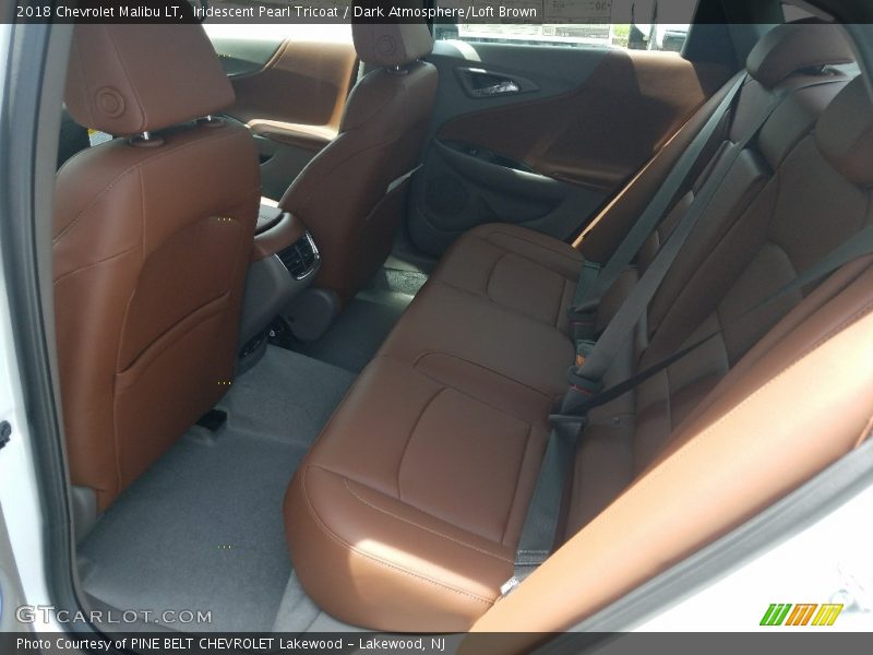 Iridescent Pearl Tricoat / Dark Atmosphere/Loft Brown 2018 Chevrolet Malibu LT