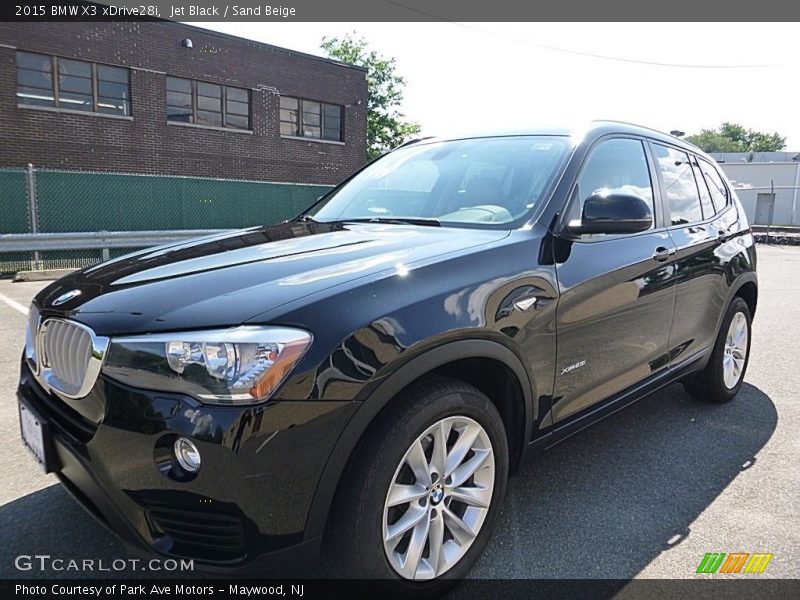 Jet Black / Sand Beige 2015 BMW X3 xDrive28i