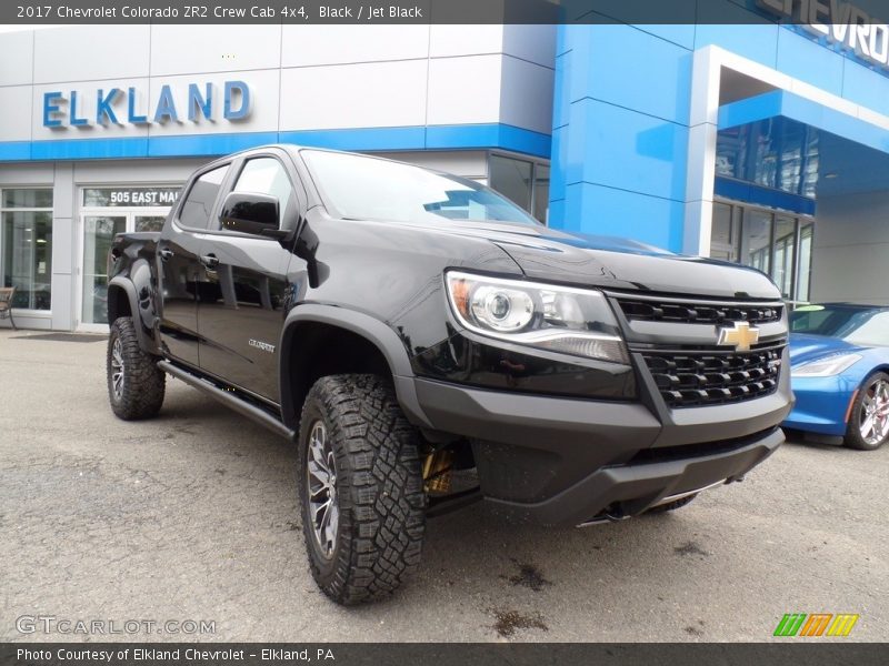 Black / Jet Black 2017 Chevrolet Colorado ZR2 Crew Cab 4x4