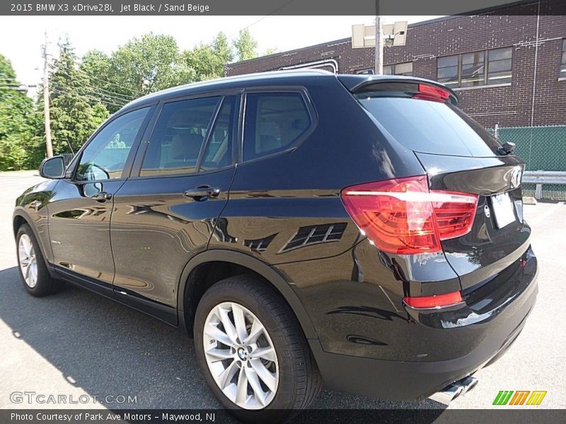 Jet Black / Sand Beige 2015 BMW X3 xDrive28i