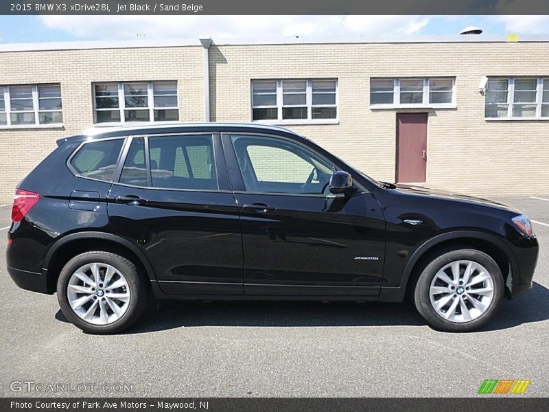 Jet Black / Sand Beige 2015 BMW X3 xDrive28i
