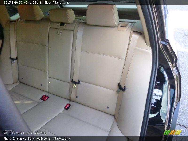 Jet Black / Sand Beige 2015 BMW X3 xDrive28i