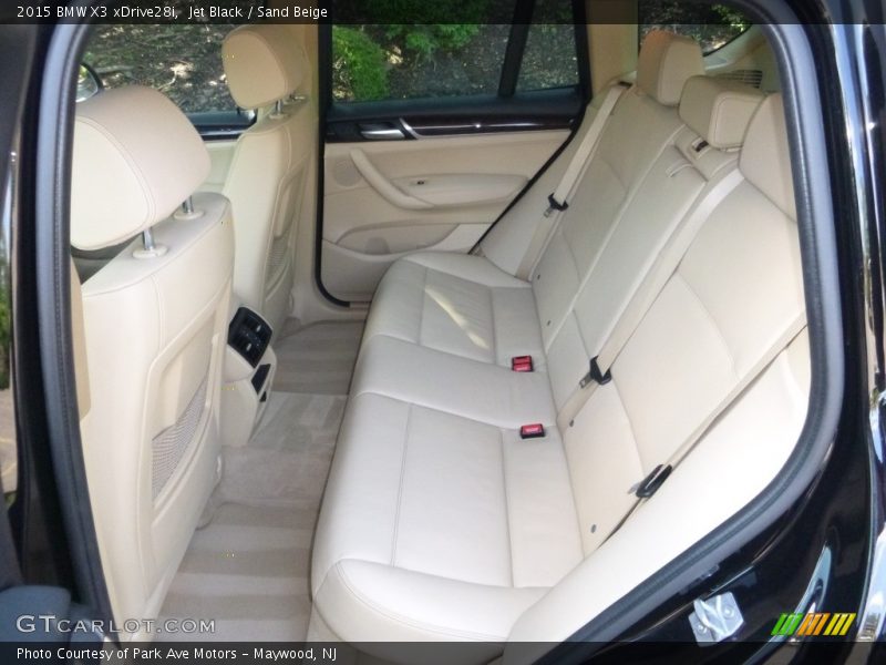 Jet Black / Sand Beige 2015 BMW X3 xDrive28i