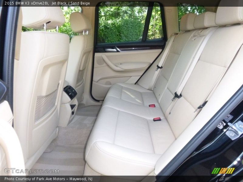 Jet Black / Sand Beige 2015 BMW X3 xDrive28i