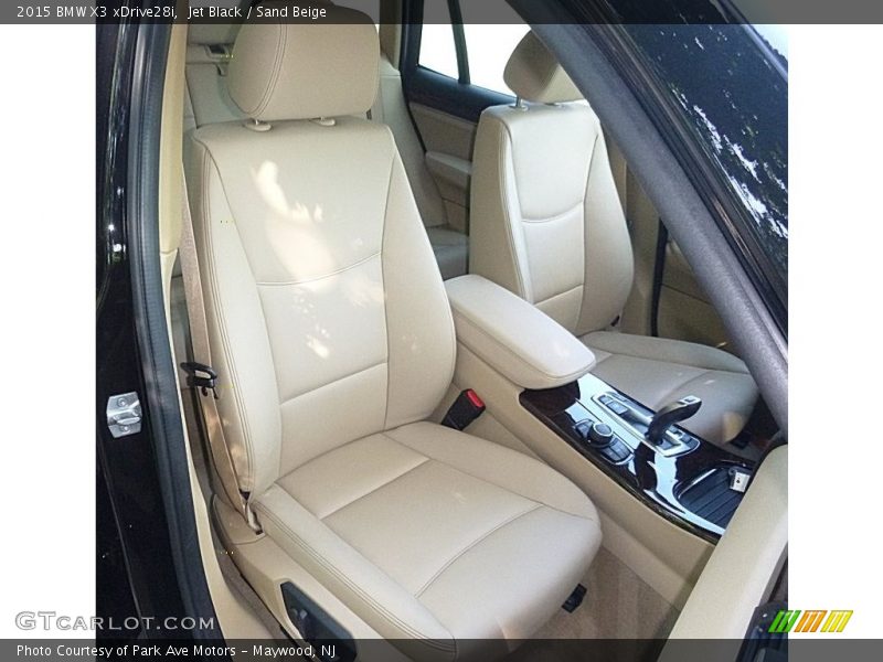 Jet Black / Sand Beige 2015 BMW X3 xDrive28i