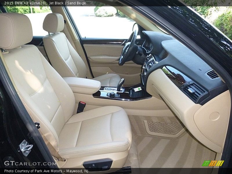 Jet Black / Sand Beige 2015 BMW X3 xDrive28i