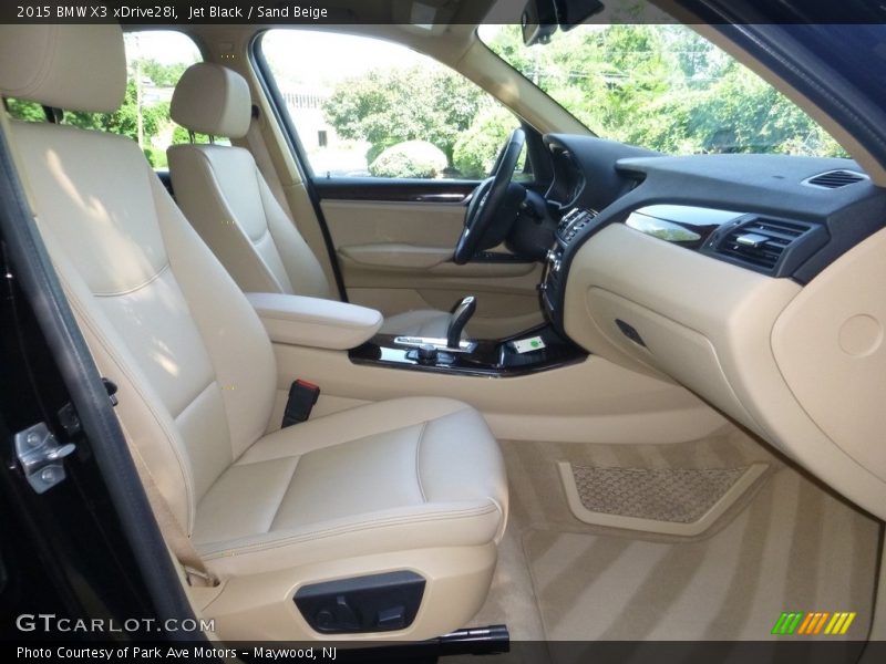 Jet Black / Sand Beige 2015 BMW X3 xDrive28i