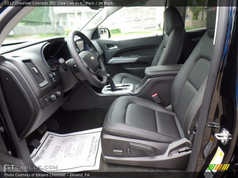  2017 Colorado ZR2 Crew Cab 4x4 Jet Black Interior