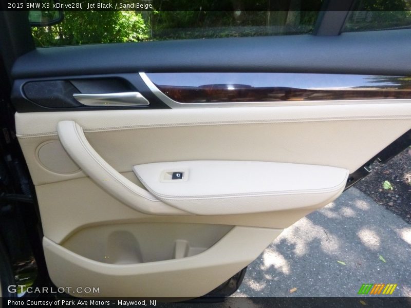 Jet Black / Sand Beige 2015 BMW X3 xDrive28i