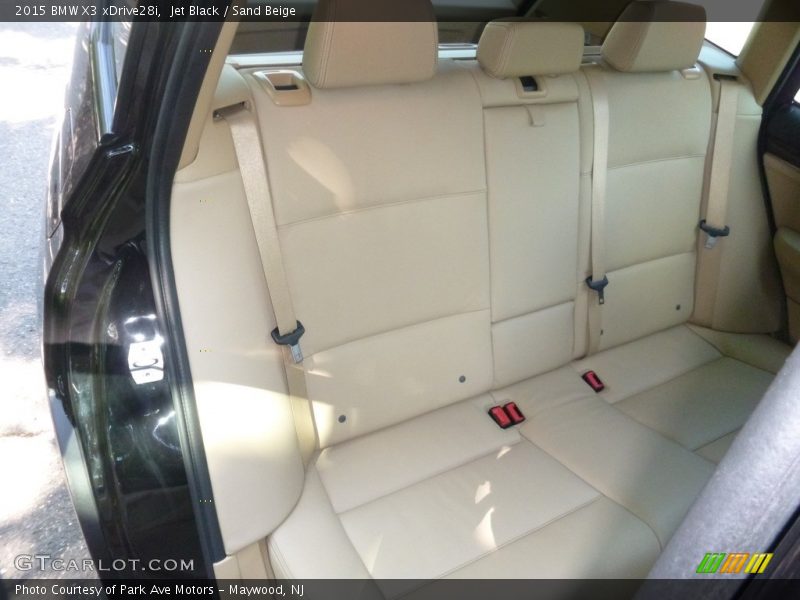 Jet Black / Sand Beige 2015 BMW X3 xDrive28i