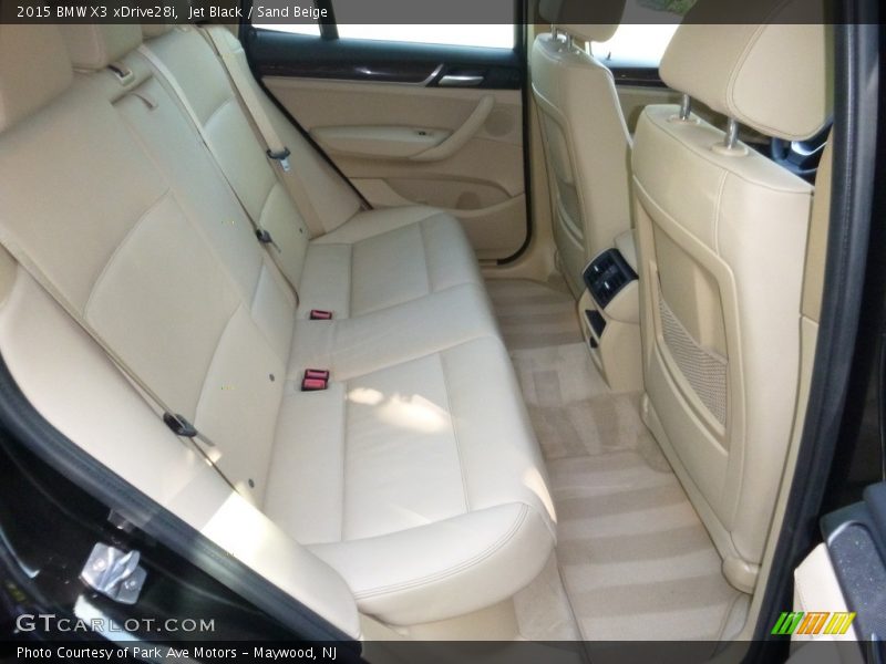 Jet Black / Sand Beige 2015 BMW X3 xDrive28i