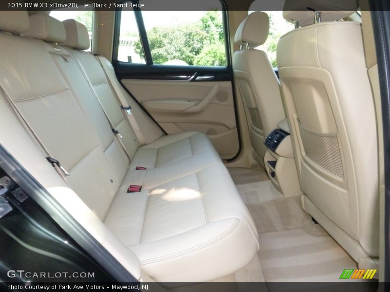 Jet Black / Sand Beige 2015 BMW X3 xDrive28i