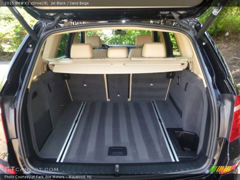 Jet Black / Sand Beige 2015 BMW X3 xDrive28i