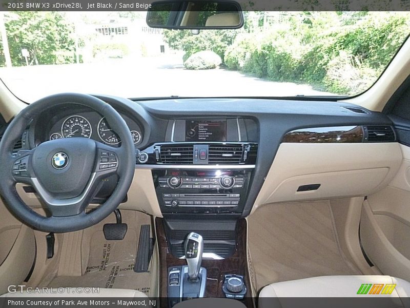 Jet Black / Sand Beige 2015 BMW X3 xDrive28i