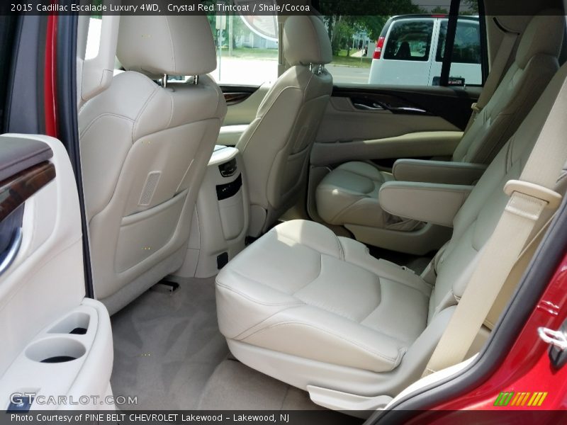 Crystal Red Tintcoat / Shale/Cocoa 2015 Cadillac Escalade Luxury 4WD