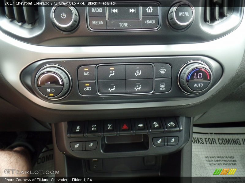 Controls of 2017 Colorado ZR2 Crew Cab 4x4