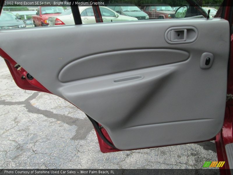 Bright Red / Medium Graphite 2002 Ford Escort SE Sedan
