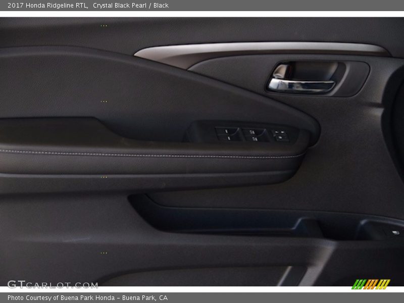 Crystal Black Pearl / Black 2017 Honda Ridgeline RTL
